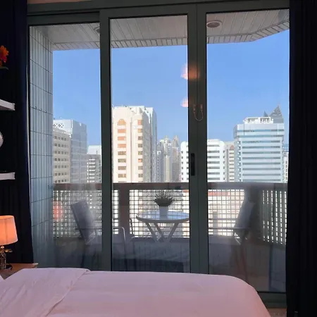 Fully-Furnished Bedroom With Balcony Near The Beach Abu Dhabi Exterior photo