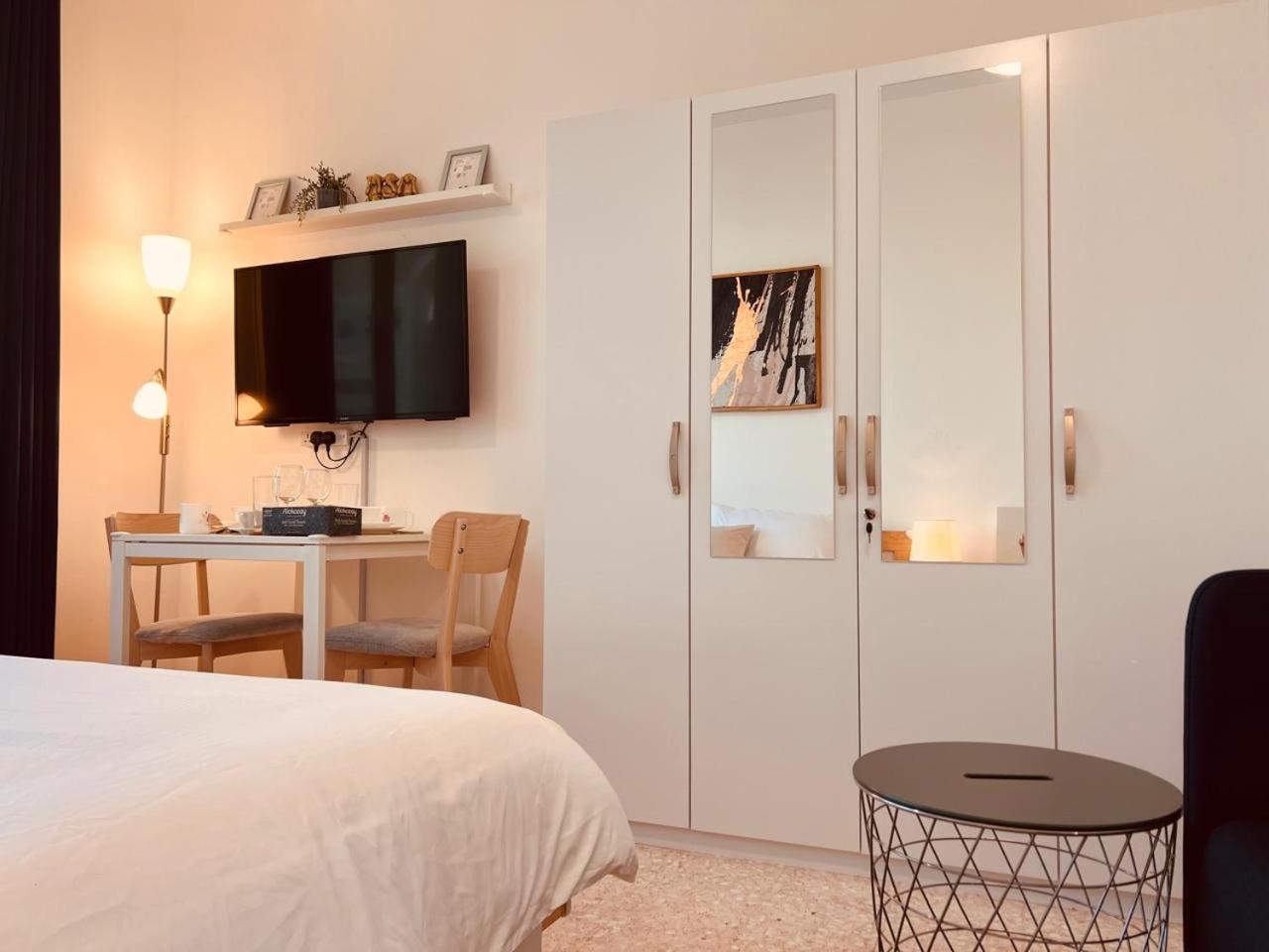 Fully-furnished Bedroom With Balcony Near The
